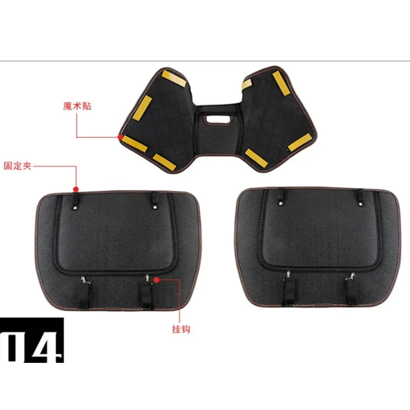 Car armrest box Back row anti kicking pad holster Artificial Leather 2 color For SKODA KODIAQ 2017 2018 | Автомобили и мотоциклы