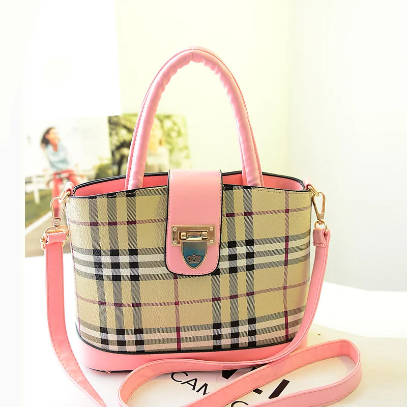 new Korean version of the candy -colored fashion casual ladies handbag | Багаж и сумки