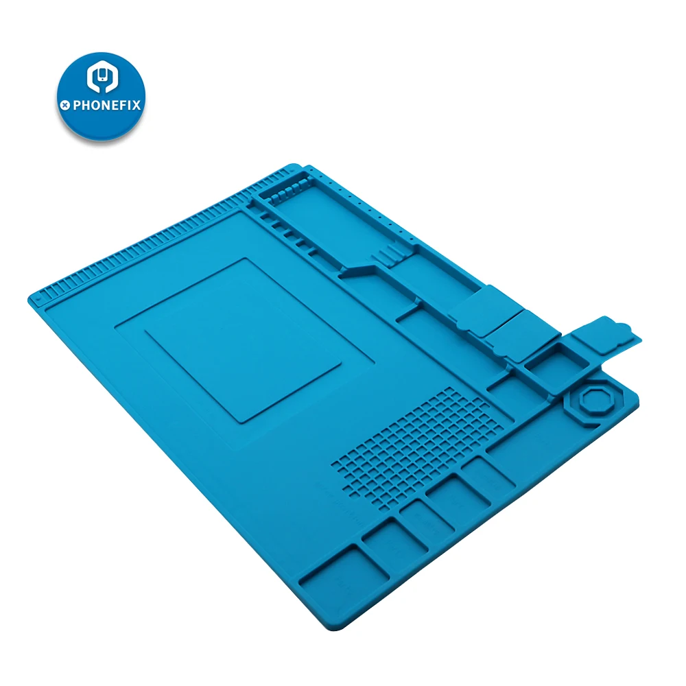 S 160 теплоизоляционная силиконовая подкладка ремонт телефона PCB паяльный коврик