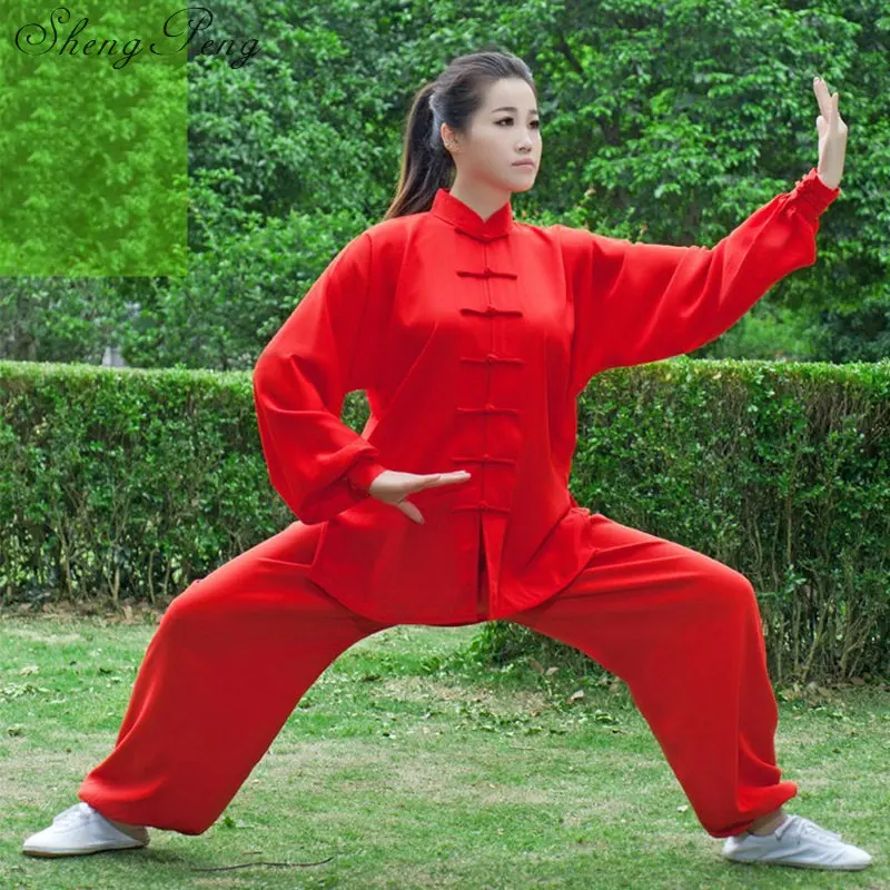 Одежда Tai chi китайская женская мужская одежда tai кунг фу Униформа CC087|Наборы| |