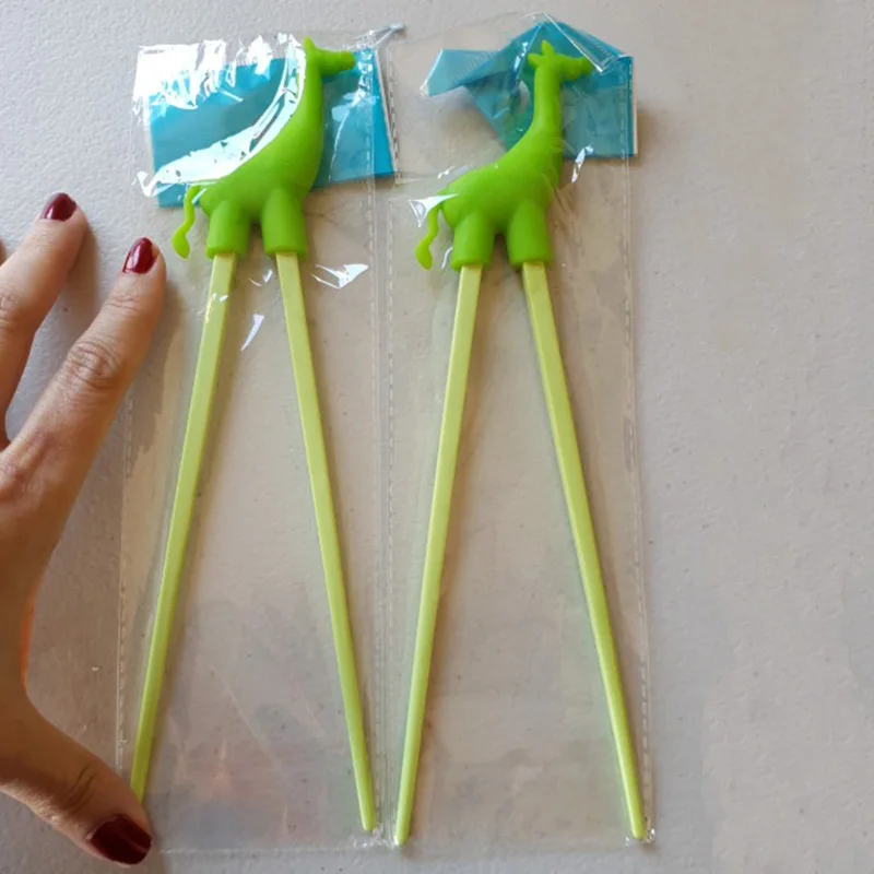 Горячая 1 пара палочек для еды суши детские палочки с героями мультфильмов легко