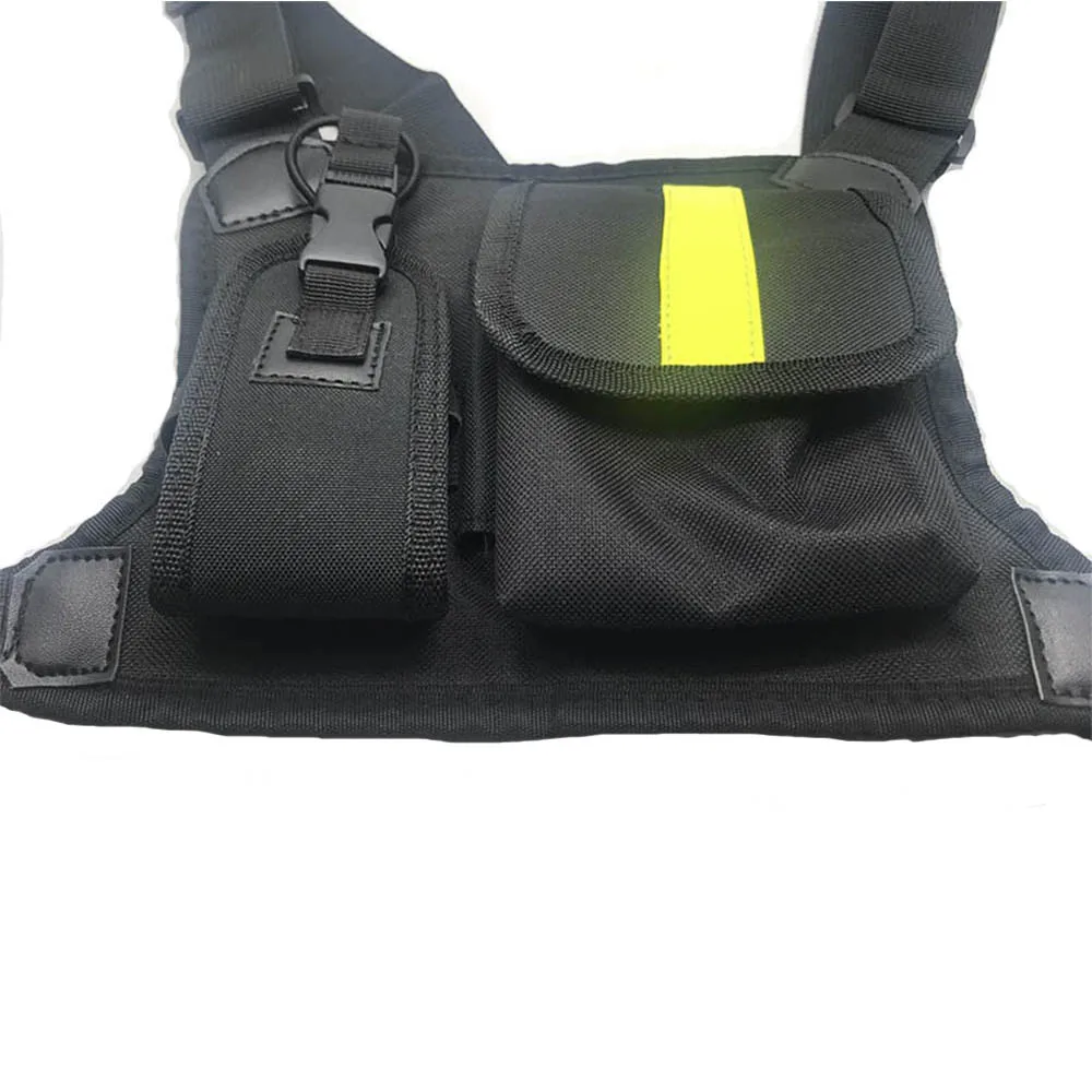 Radio Harness chest Front Pack Pouch Holster Carry bag for Baofeng UV-5R UV-82 UV-9R BF-888S TYT Motorola Walkie Talkie Wouxun