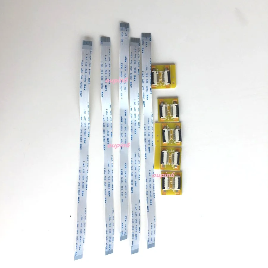 5 x плоский кабель FPC FFC + 16 pin на ZIF 0 мм 200 разъем адаптера продлить 2019|Аксессуары для