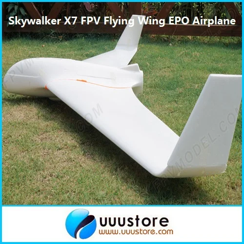 

FPV Skywalker x7 white flying wing 1.9 meters 12 x-7 fpv epo large wings airplane skywalker