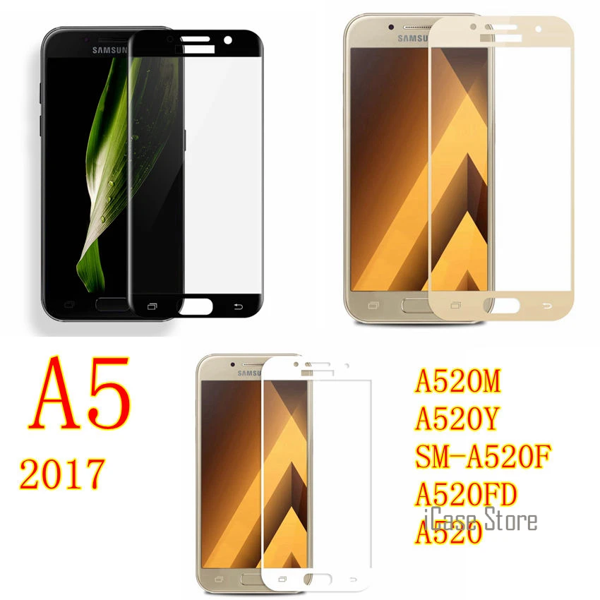Протектор экрана из закаленного стекла для samsung Galaxy A5 Glas sklo пленка для samsung SM A520F A520S A520D A520M A520Y