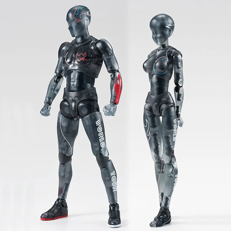 15 см Figuarts BODY KUN / CHAN черный прозрачный цвет Ver. ПВХ фигурка для рисования фигурки