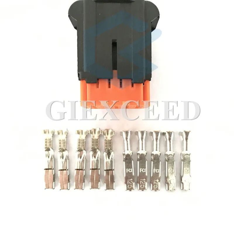 2 комплекта 10 Pin Molex серии автомобильное Контактное гнездо 10 положение автомобильный гнездовой разъём 1,5 мм