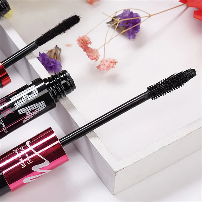 2PCS Mascara Kits Extension Lengthening Black Sets Women Makeup Quick Dry Multi-functional Natural Eyes Cosmetics |