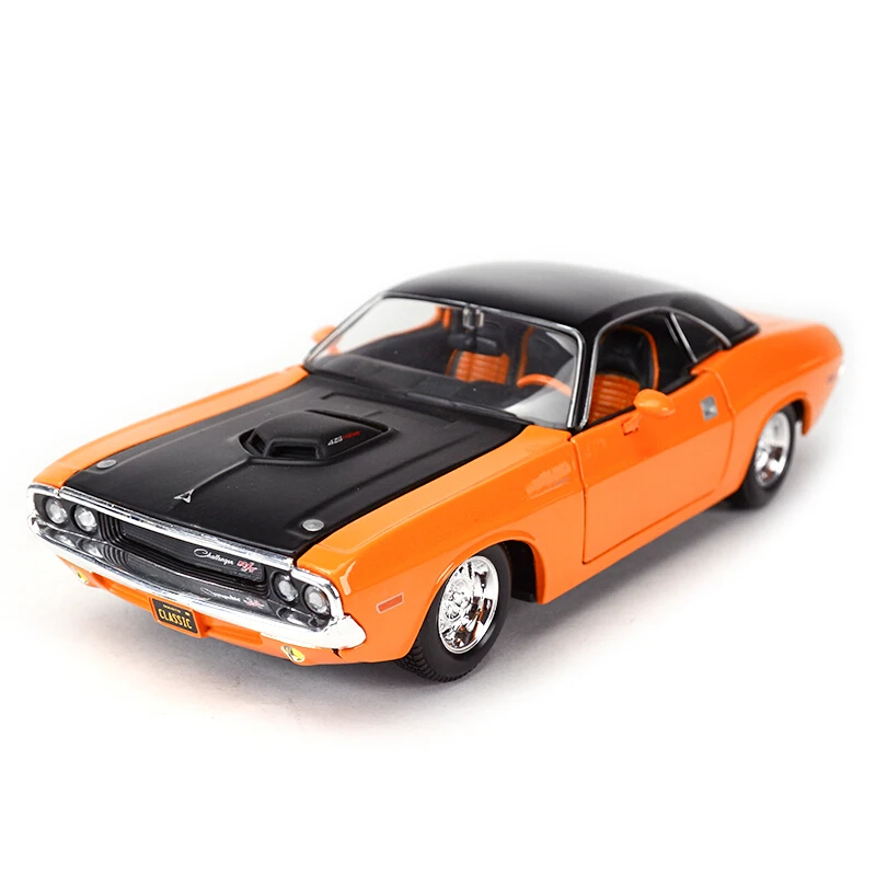 Maisto 1:24 Dodge Challehger R/T 1970 литая модель автомобиля игрушечные машинки винтажные модели машин