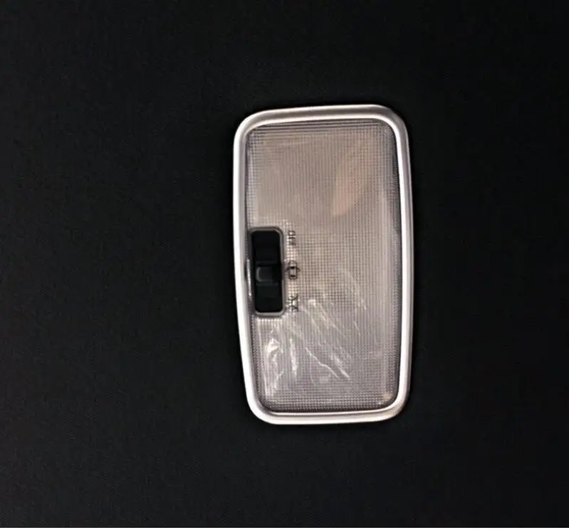 ABS Пластик хром матовый спереди и сзади для чтения светильник крышка лампы Планки