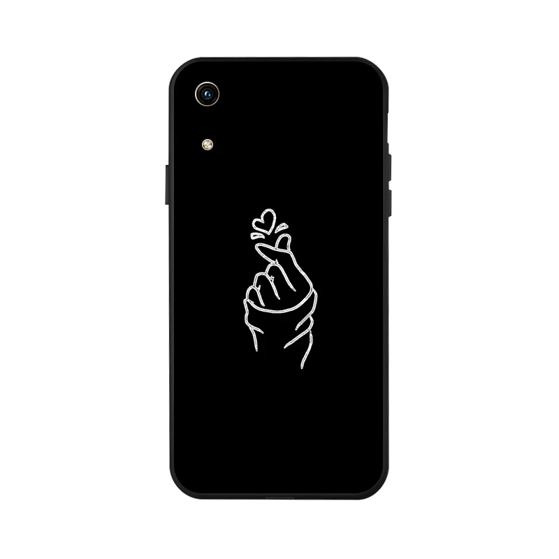 Чехол для Huawei Honor 8A мягкая задняя крышка из ТПУ чехол телефона с отпечатком пальца