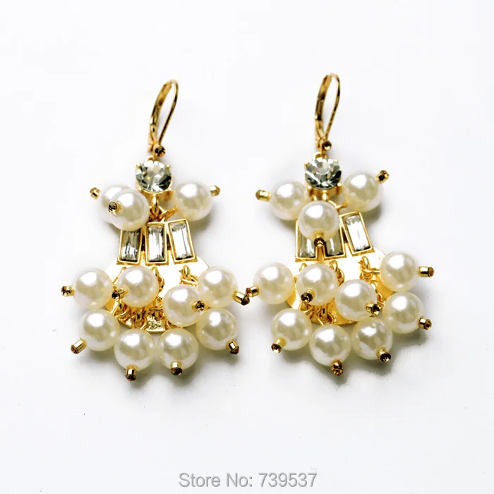 2017 Духи Ювелирные Изделия Ручной Работы Имитация Перл Кластера Праздник Милый