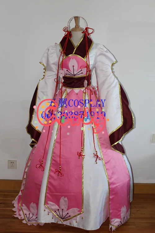 2016 Tsubasa водохранилище летопия Косплей Сакура розовое платье костюм|costumes for|costume