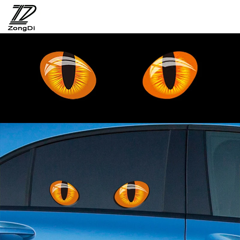 2 шт. автомобильные 3d наклейки кошачий глаз|car sticker|stickers for suzukisticker truck |