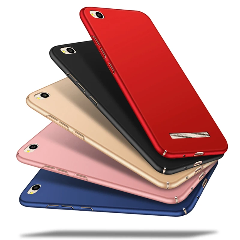 Для Xiaomi Redmi 5A чехол для задняя крышка случаях ПК Твердый переплет премьер