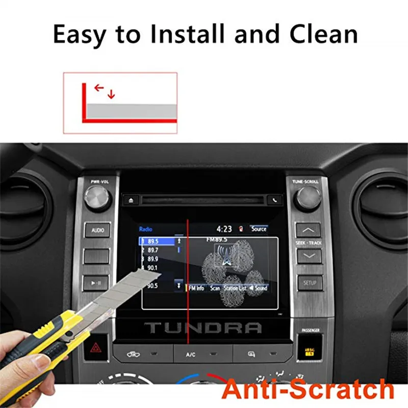 Защитная пленка для Toyota Tundra Entune Высокопрочное закаленное стекло с сенсорным