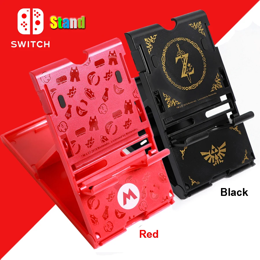 Rend переключатель NS красный/черный цвета Регулируемая подставка nintendo s переключатель кронштейн для консоли nintendo Switch