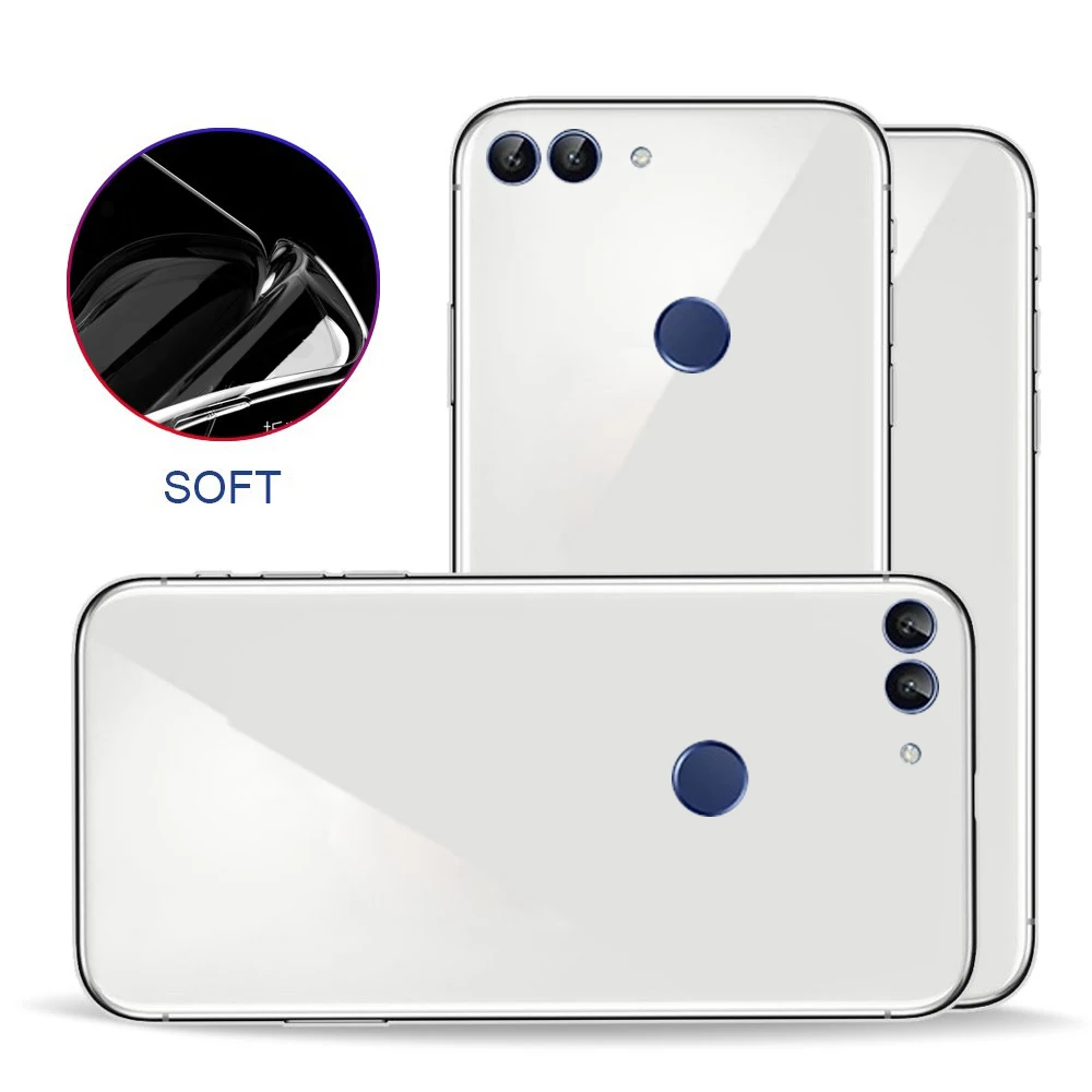 Clear Shockproof Silicone Transparent Phone Case Cover Coque For Huawei PSMART PLUS | Мобильные телефоны и аксессуары