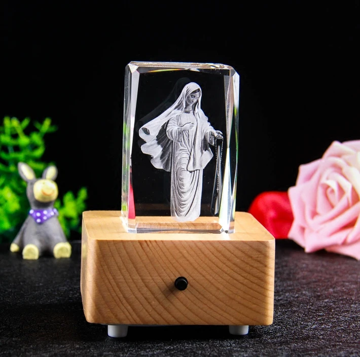 Горячая продажа Лучший подарок христианство Пресвятой Девы Марии 3D