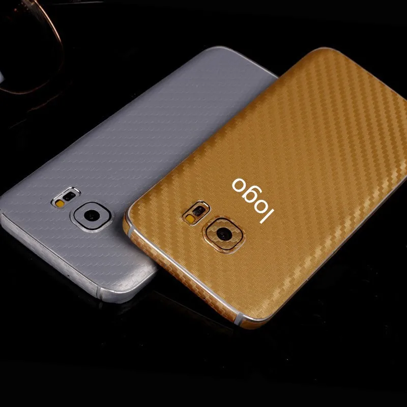 Новые 3D Углеродного Волокна Всего Тела Назад Фильм Наклейки Case Cover Wrap Кожи Для