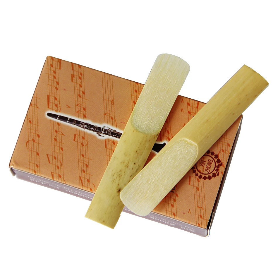 Clairnet Parts Accessories XINZHONG 2 1/2 Clarinet Reeds Bamboo Clarinette 10pcs/box | Спорт и развлечения