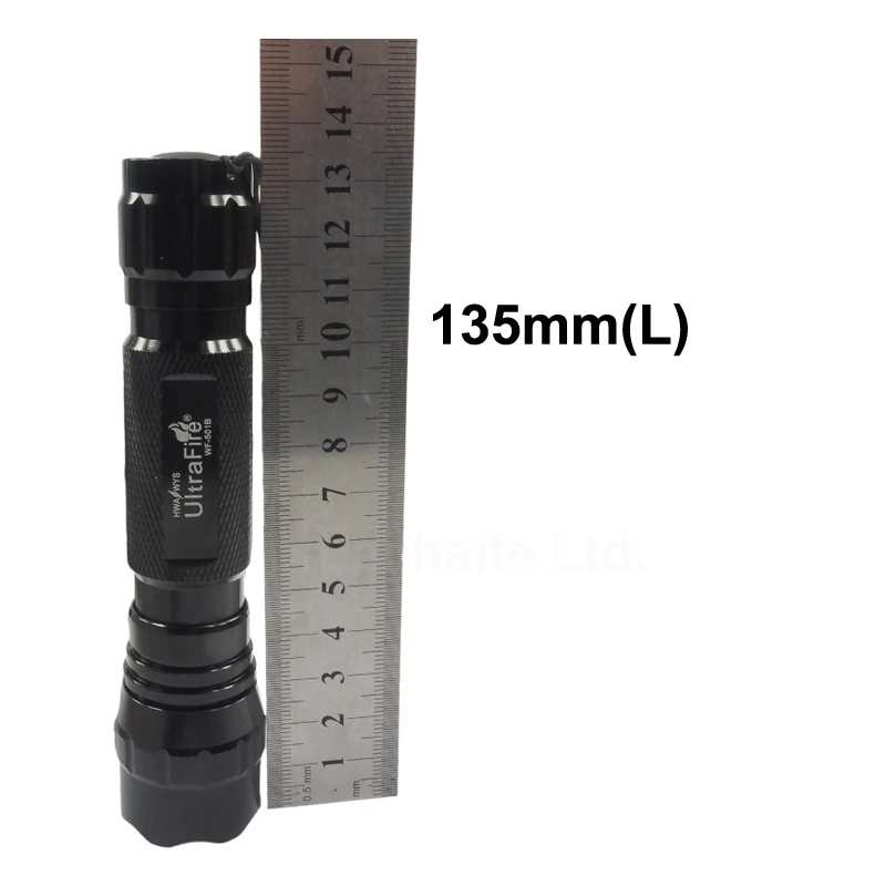 U F WF 501B 5 Вт 4 чип IR850nm 3 В 4.5 1 режим SMO ИК Фонарик Черный (1 х 18650)|flashlight q5|ir ptz ip camerair repeater