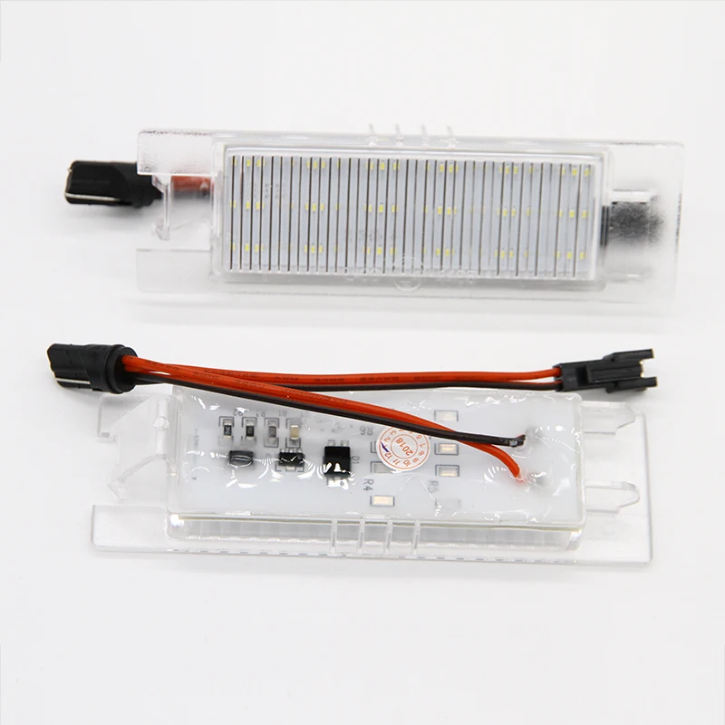 2x 18SMD светодиодный для Alfa Romeo 147 156 159 166 Brera Mito паук номерной знак светильник авто