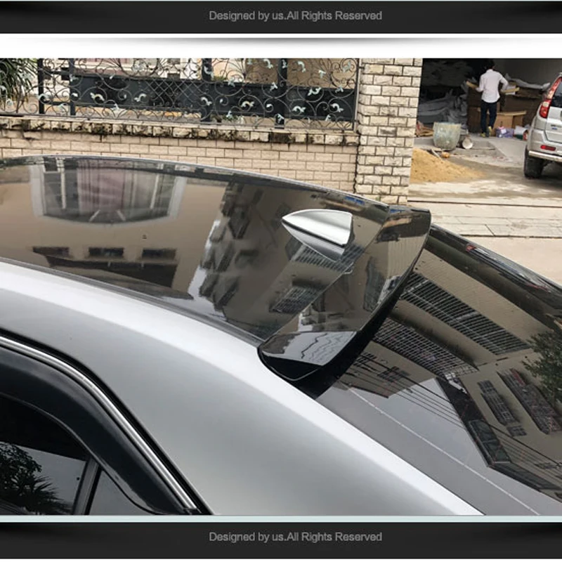 Краска из АБС пластика для Toyota Corolla задний спойлер на крышу багажника 2014 2015 2016