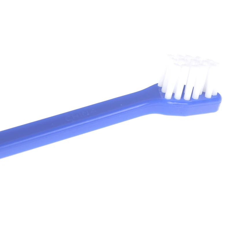 1 шт. маленькая зубная щетка для животных аксессуары новая кошек и собак ухода за