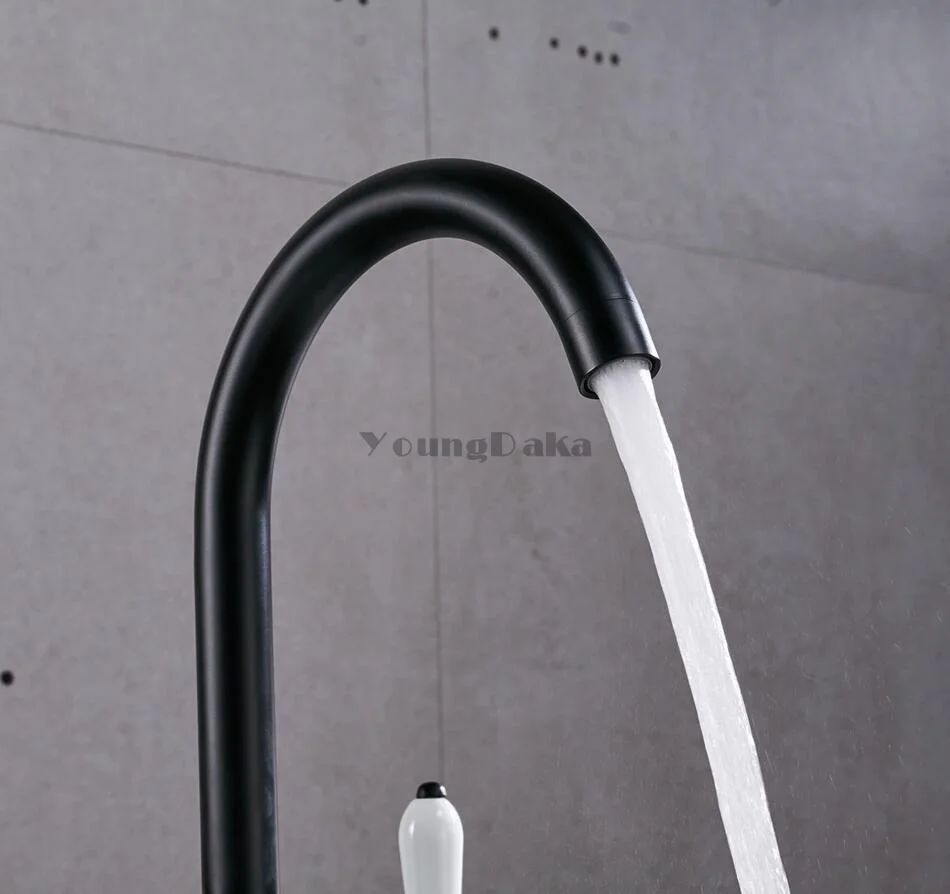 Оптовая и розничная продажа модный кухонный смеситель черного цвета для