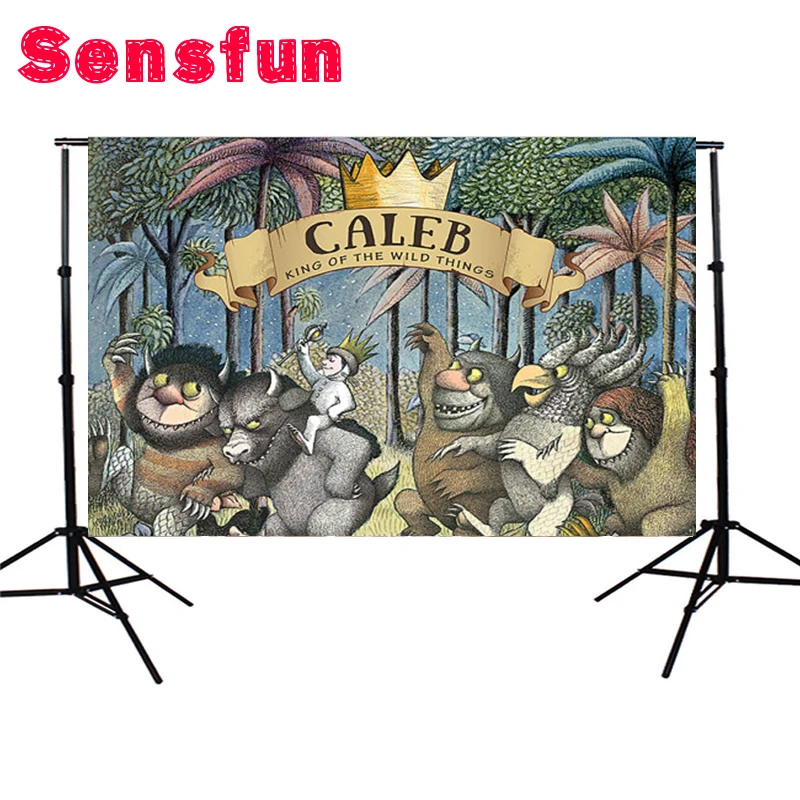 Виниловый фон для студийной фотосъемки Sensfun где Дикие Вещи десерт 7X5FT|background