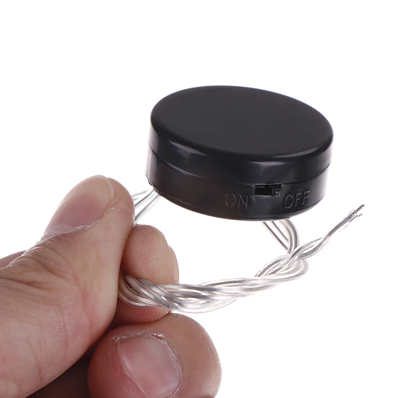 

1PC CR2032 Battery Holder Socket Case CR2032 battery holder CR2032 button battery seat battery case round with switch 6V