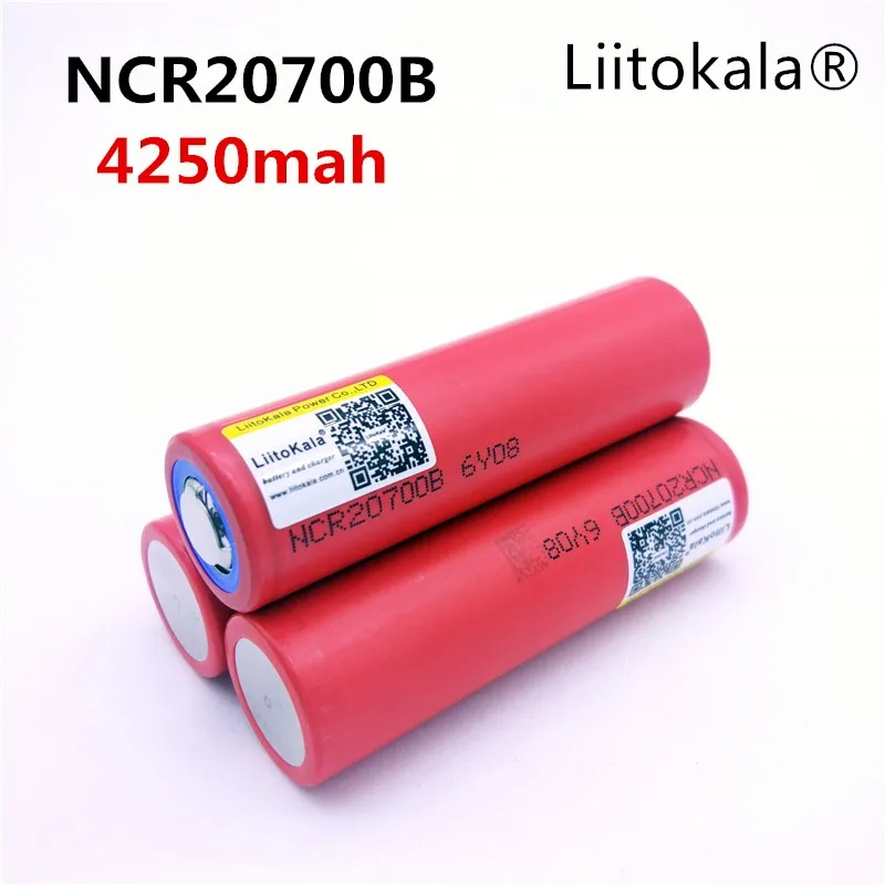 Аккумулятор liitokala 20700B 20700 4250 мАч 2 шт./лот | Электроника