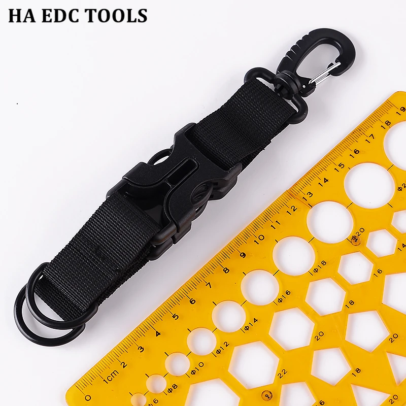 EDC наружный Тактический нейлоновый ремень крюк для рюкзака Многофункциональный