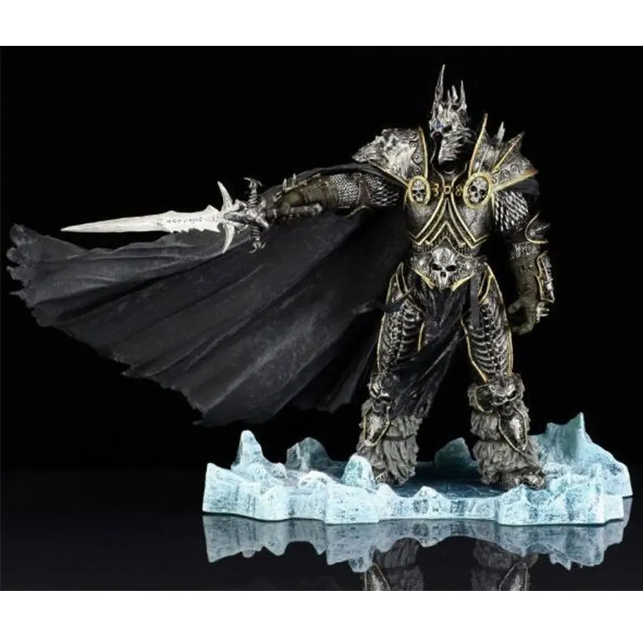 Игровая Статуэтка из ПВХ с героями мультфильма Король Лих Артас менетил фигурки