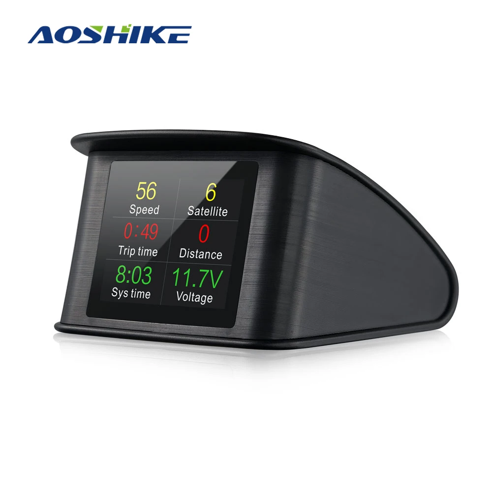 Автомобильный бортовой компьютер AOSHIKE T600 P10 цифровой GPS OBD2 OBD дисплей для вождения