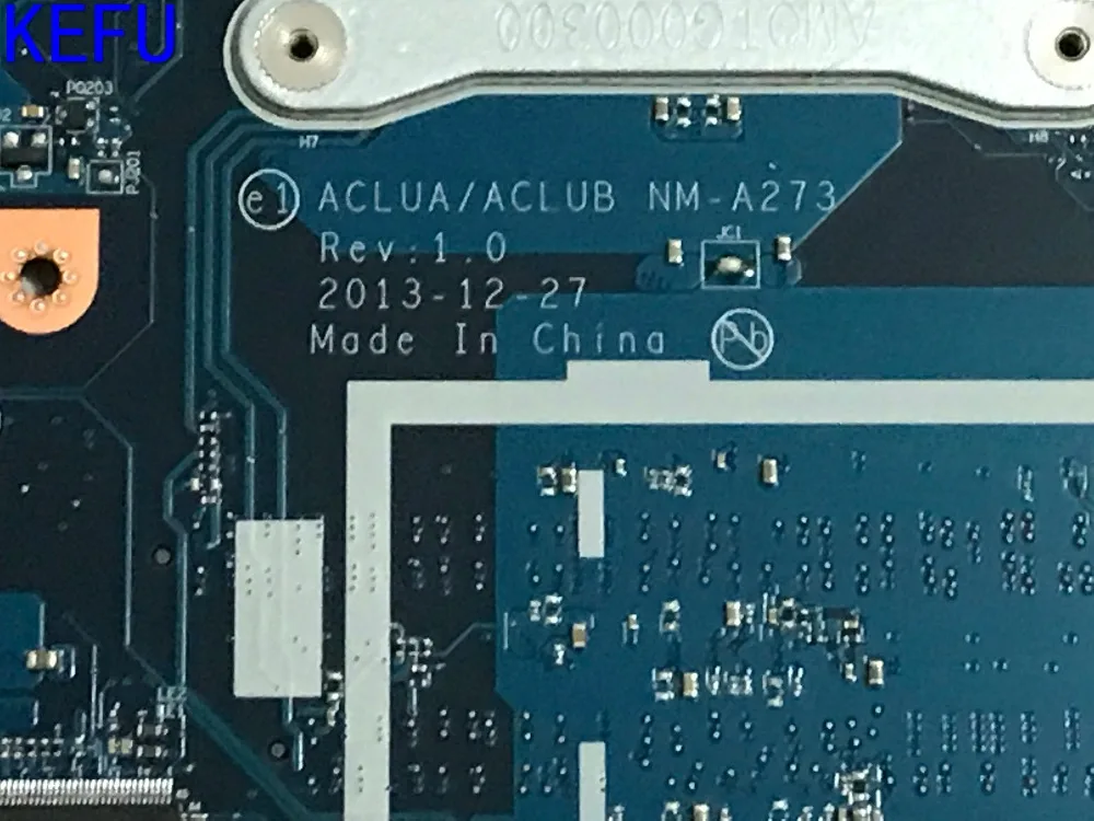 KEFU совершенно новая 5820G45484 ACLUA / ACLUB NM-A273 Материнская плата ноутбука для Lenovo Z50-70 g50-70m