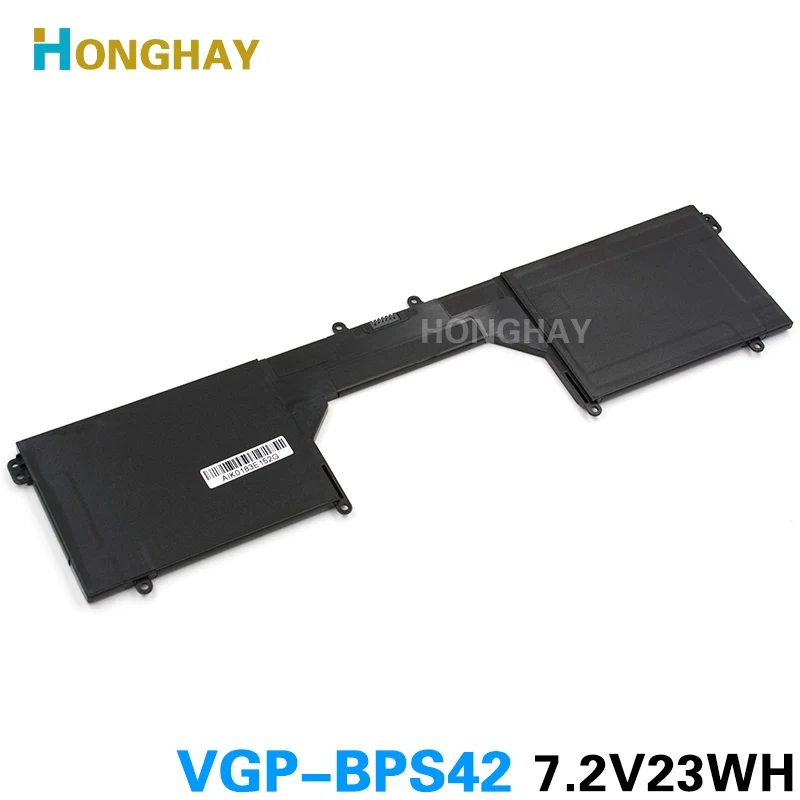 Оригинальный аккумулятор HONGHAY bps42 для ноутбука 11A SVF11N14SCP SVF11N15SCP SVF11N18CW 7 2 В 23 Вт/ч |