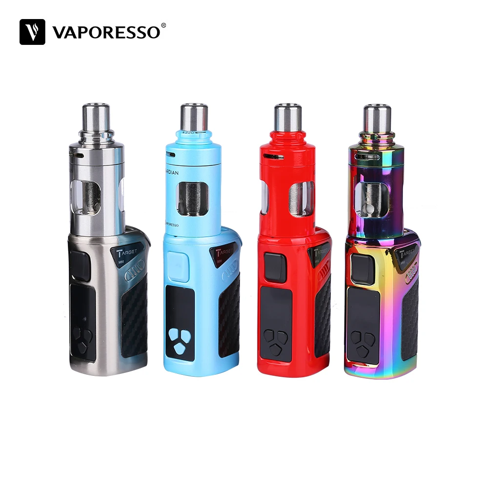 Оригинальный 40 Вт Vaporesso Target Mini Kit Электронная сигарета с 1400 мАч мод и 2 мл Guardian Tank Vape