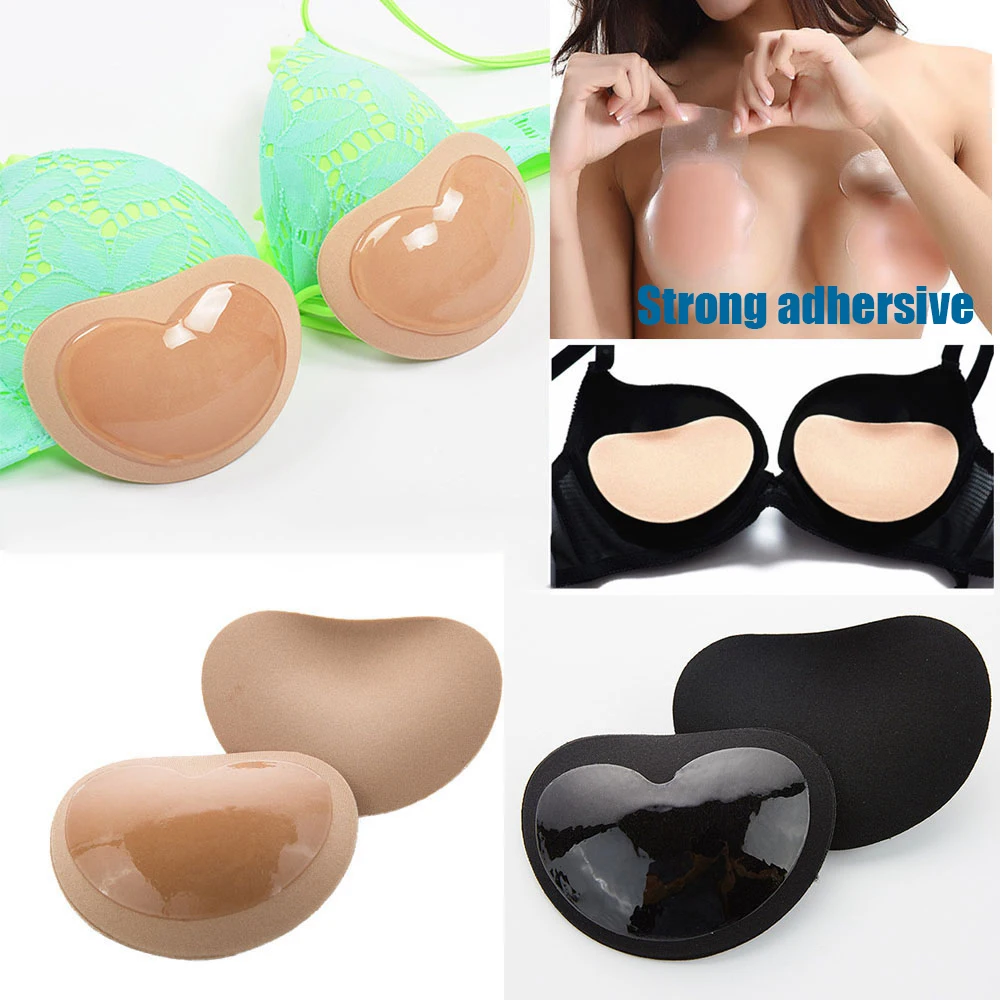 

Самоклеящийся купальник, невидимые лепестки груди, Силиконовый бюст, толстая грудь, пуш-ап, накладки на соски, стикер бюстгальтер Pasties Pad