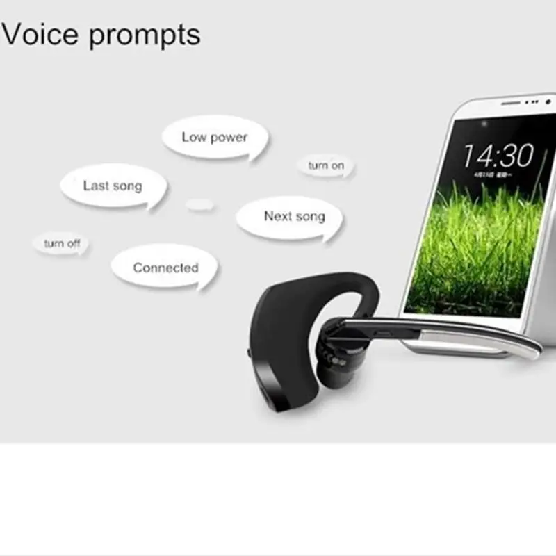 Беспроводные наушники Bluetooth Handsfree наушники с HD микрофоном наушники гарнитуры auriculares для смартфона спортивный привод бег