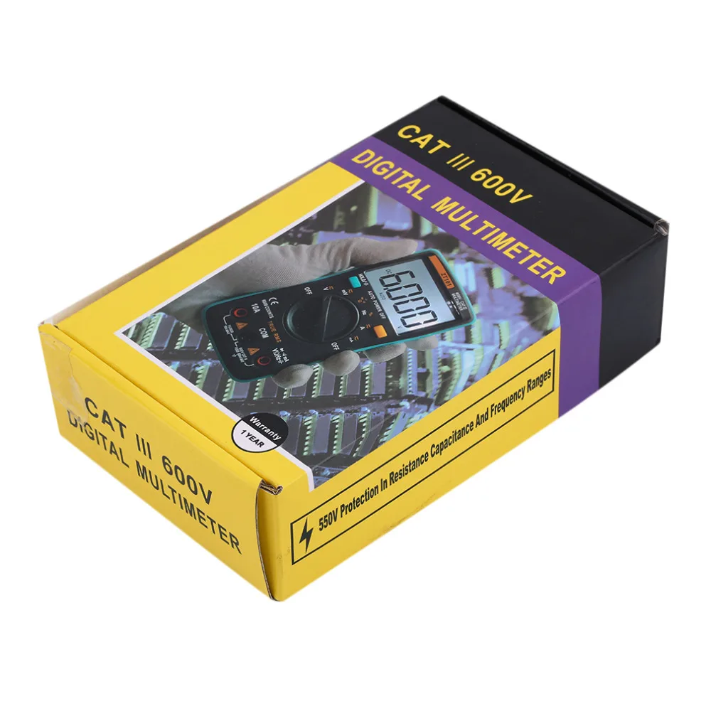 ZT98 Universal Automatic Electric LCD Digital Display Multimeter Voltmeter Ammeter AC DC Measurement Tool (Russian Warehouse) |