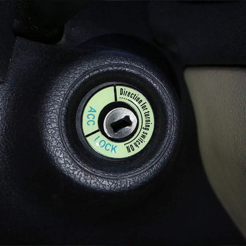 Цветное кольцо для ключа зажигания из алюминиевого сплава Peugeot 2008 308 301 307 408 508 407