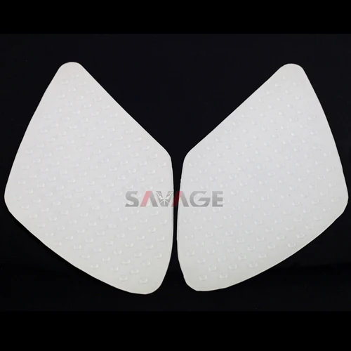 White Для SUZUKI GSR600 06-10, K7 GSXR1000 07-08 Танк тяга Подушка Нескользящая Наклейка мотоцикл сторона наклейка газ колено сцепление протектор - Цвет: White