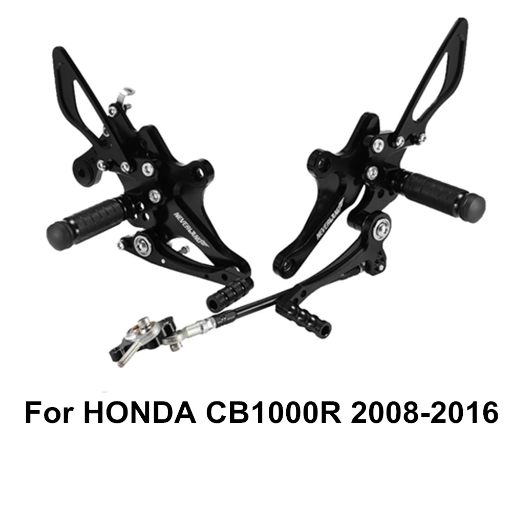 CB1000R 2008 2009 2010 2011 2012 2013 Rearset подножки мотоцикл подножки Сзади наборы для ухода за кожей ног колышки для HONDA