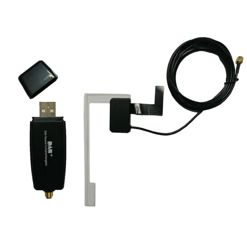 DAB+ usb dongle с антенной для Android автомобильный dvd плеер автомобиля радио gps с 4.4 или 5.11 ос и DAB применение