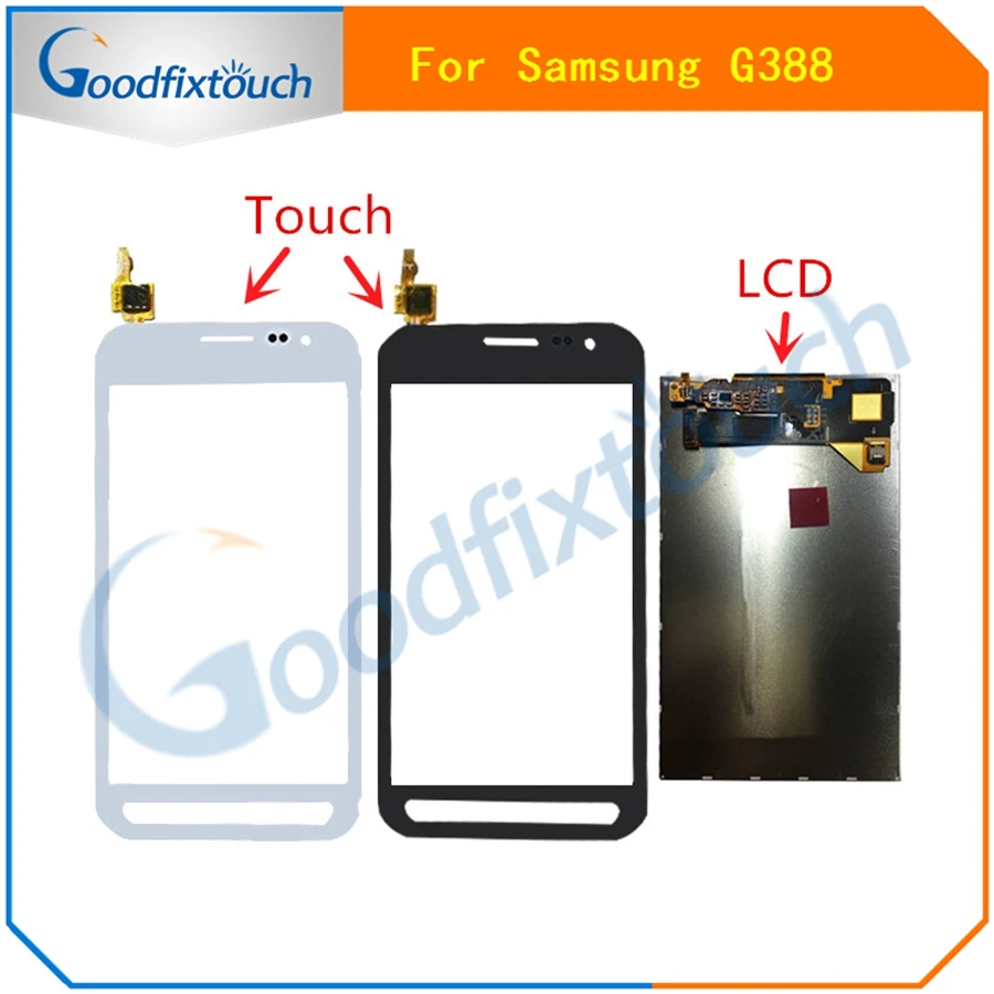 Для Samsung Galaxy Xcover 3 SM G388F G388 G389 сенсорный экран дигитайзер Сенсорное стекло + ЖК
