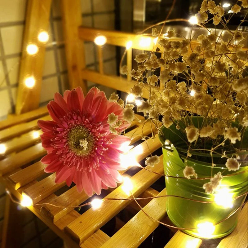 Рисунок 5 - Яркая гирлянда из медной проволоки