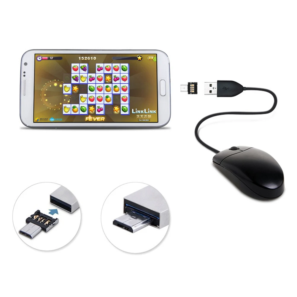 Преобразователь USB в Micro адаптер OTG разъем сменный ремонтный модуль для флеш