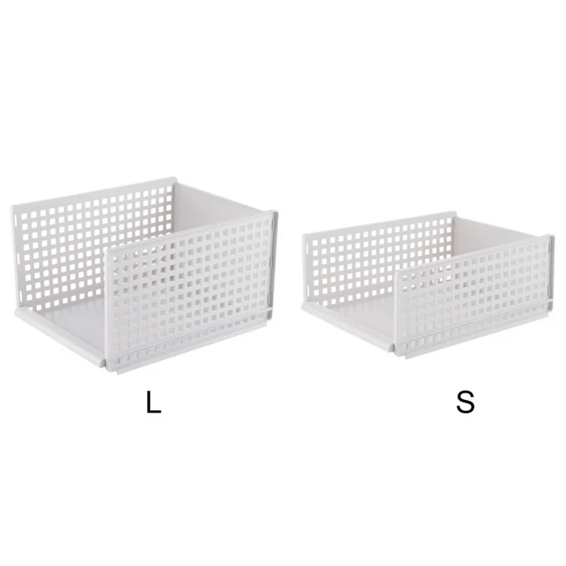 

Storage Holders Racks For Home Bedroom Closet Organization Save place Durable Foldable Cloth Storage Box Closet Shelf Divider